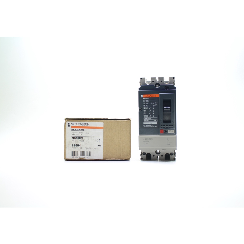 MERLIN GERIN Compact NS100N 29604 CIRCUIT BREAKER MCCB เซอร์กิจ ...