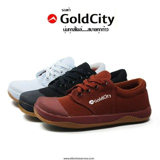 Gold City รองเท้านักเรียนผ้าใบชาย รองเท้าผ้าใบชาย-หญิง รุ่น 2014