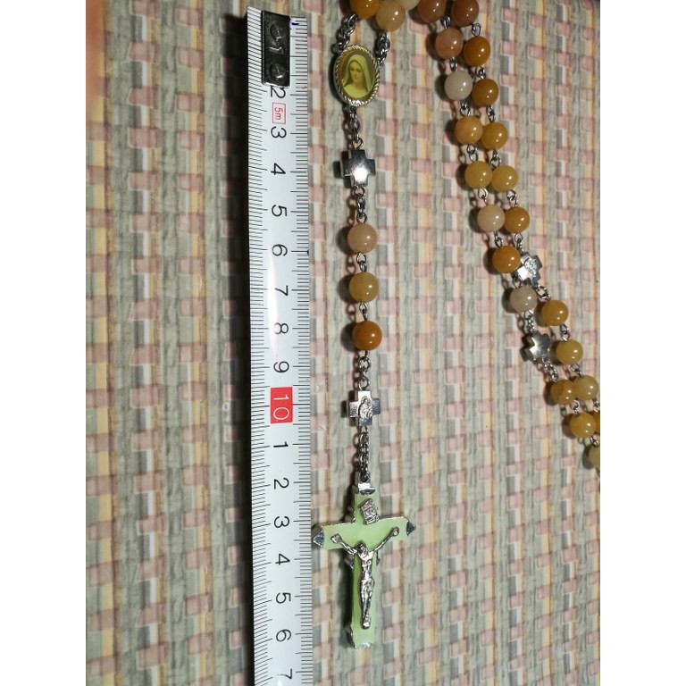1-สายประคำ-คาทอลิก-หยกน้ำผึ้ง-8-มม-กางเขนเรืองแสง-honey-jade-catholic-rosary-8-mm-illuminated-cross