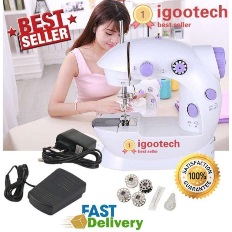 eco-จักรเย็บผ้า-จักรเย็บผ้าขนาดเล็ก-จักรเย็บผ้าไฟฟ้า-mini-sewing-machine