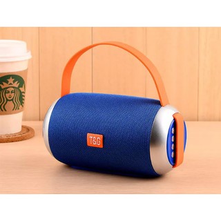 cherry ลำโพงบลูทูธ T&G TG112 Portable Wireless Bluetooth Speaker Support TF USB Card AUX Line In Hi-Fi Loud Sound