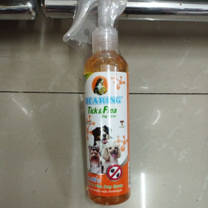 Bearing Tick&Flea Dog spray สเปรย์กำจัดเห็บหมัดสำหรับสุนัขขนาด 250g
