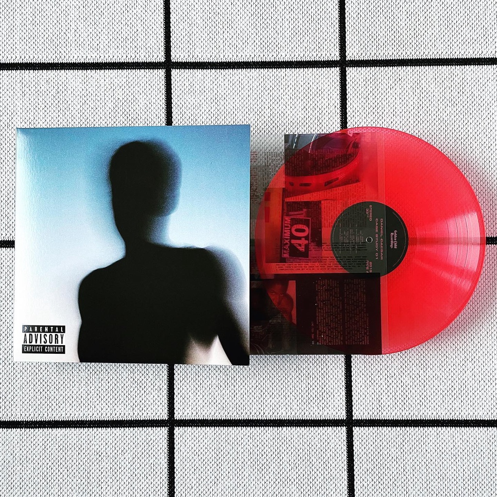 แผ่นเสียง Daniel CAESAR - Case Study 01 Red Vinyl LP | Shopee Thailand