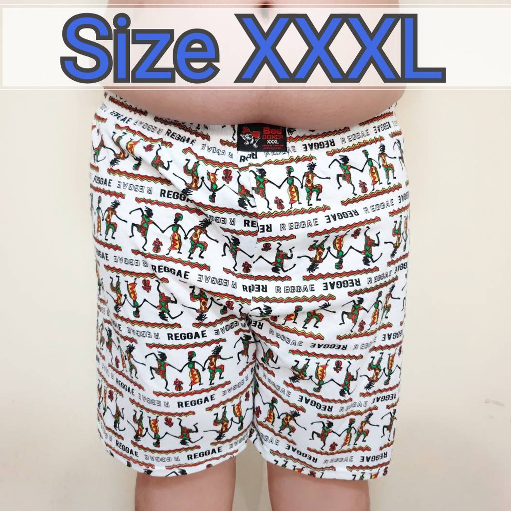 boxer-3xl-บ๊อกเซอร์คละลาย-ไซต์ใหญ่สุด-สำหรับคนอ้วน-ผ้าคอลตอล-กางเกงคนอ้วน