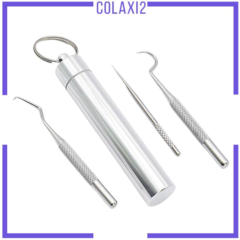 colaxi2-ชุดไม้จิ้มฟัน-สเตนเลส-แบบพกพา-สําหรับเดินทาง-ตั้งแคมป์กลางแจ้ง-3-ชิ้น