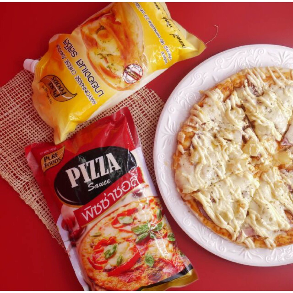 ซอสสำหรับทาหน้าพิซซ่า-เพียวฟู้ดส์-1-000-กรัม-pf-pizza-sauce-1-000-g-พิซซ่า-ซอสพิซซ่า-หน้าพิซซ่า-ขนมปัง-สปาเก็ตตี้