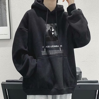 ภาพหน้าปกสินค้า5 Color【M-8XL】South Korea Fashion Casual Trend Hoodie Men Personality Cartoon Pattern Printing Sweatshirt Winter Long Sleeve Sports Hoodie Oversize Loose Comfortable Hood Coat ที่เกี่ยวข้อง