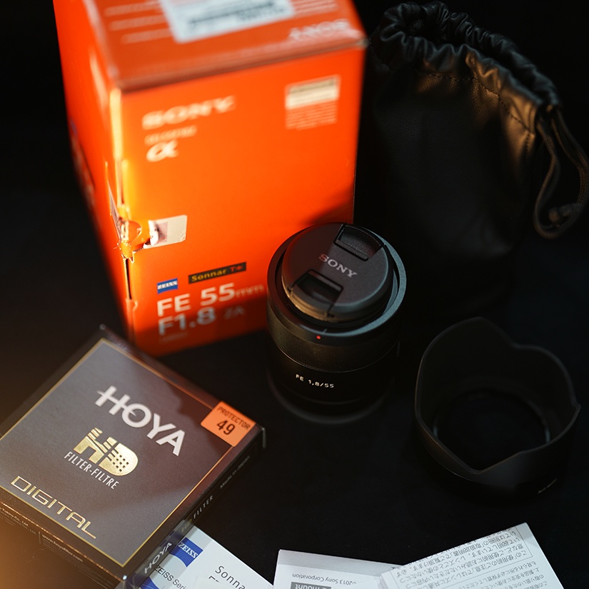 Sony 55mm f1 8 sonnar t fe za full frame prime lens for sony e mount