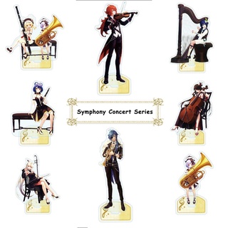 Genshin Impact Symphony Into A Dream Concert Series ขาตั้งอะคริลิคเครื่องประดับอนิเมะ TZOH