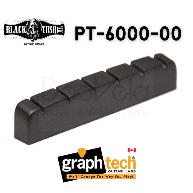 นัท-กีตาร์-graphtech-black-tusq-xl-slotted-jumbo-pt-6000-00