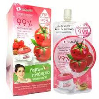 Smooto เจลน้ำมะเขือเทศโยเกิร์ต Tomato Bulgaria Yogurt Gel เจลน้ำมะเขือเทศโยเกิร์ต 40ml. สมูทโตะ