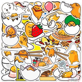 50 ชิ้น / ชุด ☆ สติกเกอร์ Gudetama Series 01 ☆ สติกเกอร์ Doodle แฟชั่น กันน้ํา DIY