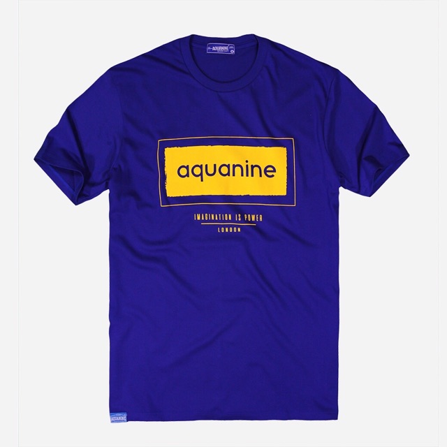 แฟชั่นคลาสสิกเสื้อยืด-aquanine-imagination-สีน้ำเงิน