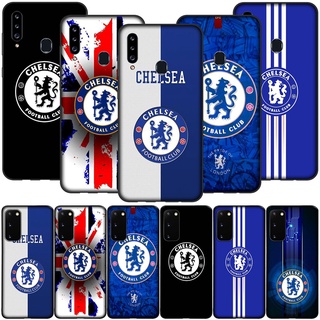 SAMSUNG CHELSEA เคสโทรศัพท์ซิลิโคนลายฟุตบอลสําหรับ Samsung Galaxy A 51 A 71 A 11 A 70 A 8 A 7 A 6 Plus 2018