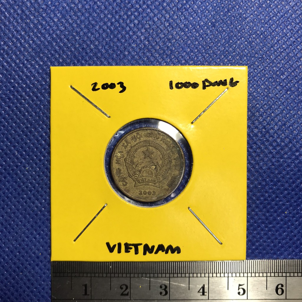 เหรียญเก่า14908-ปี2003-ประเทศเวียดนาม-1-000-dong-หายาก-เหรียญสะสม-เหรียญต่างประเทศ