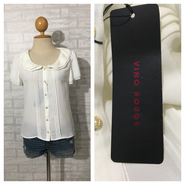 เสื้อแขนสั้น-มือ1-brand-vino-rouge