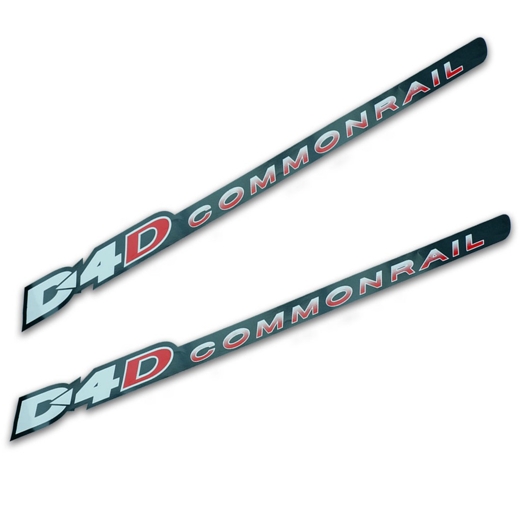 สติ๊กเกอร์-sticker-d4d-commonrail-สี-black-red-hilux-tiger-sr5-toyota-2-4-ประตู-ปี2001-2005