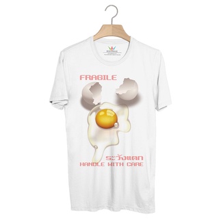 BP6 เสื้อยืด Fragile ระวัง(ไข่)แตก
