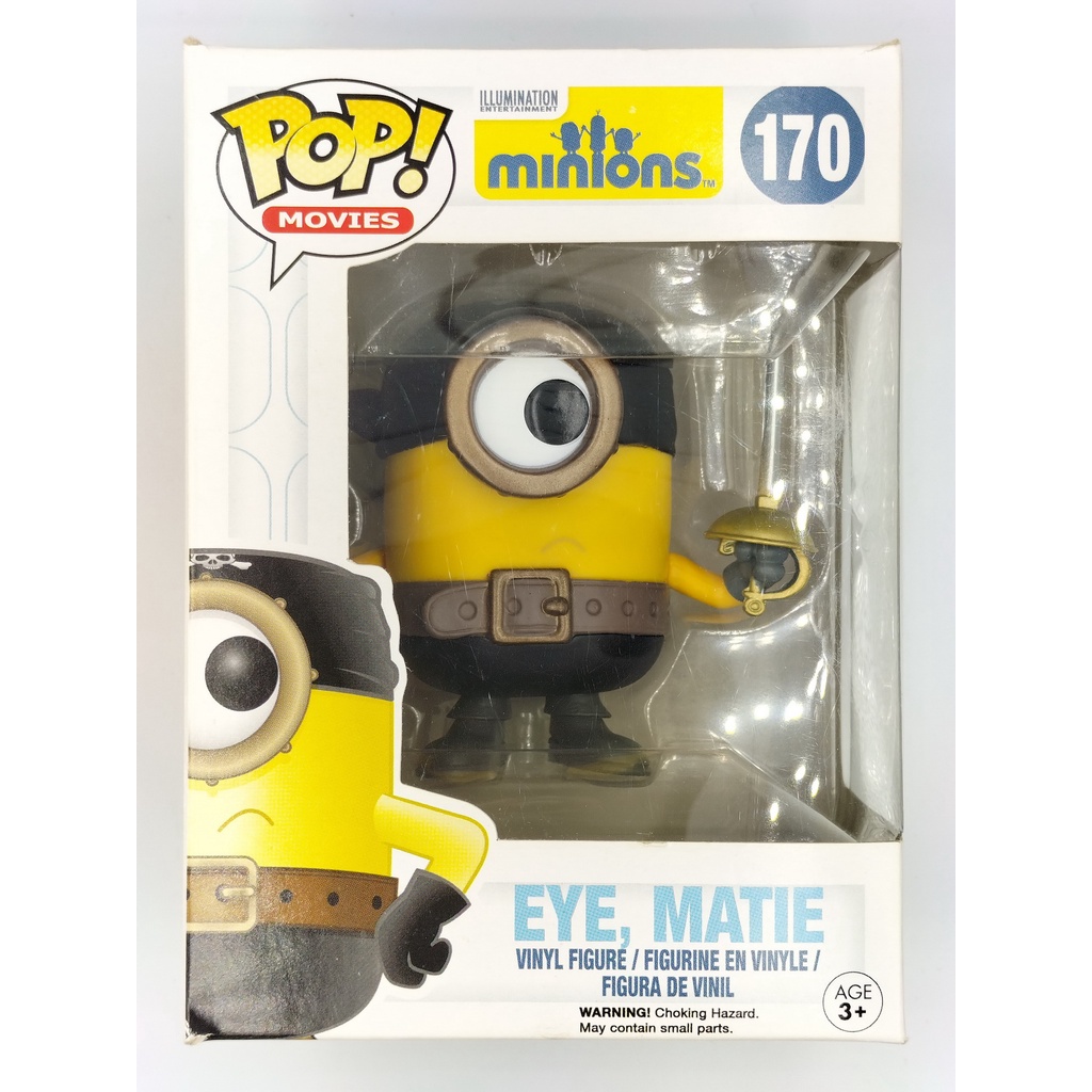 funko-pop-minion-eye-matie-170-กล่องมีตำหนินิดหน่อย