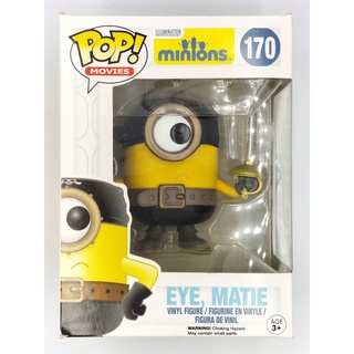 Funko Pop Minion - Eye , Matie #170 (กล่องมีตำหนินิดหน่อย)