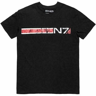 [S-5XL] เสื้อยืด พิมพ์ลาย Mass Effect N7 s - BioWare EA สําหรับผู้ชาย 120826