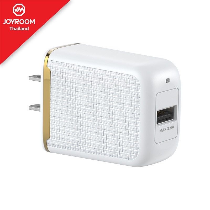 joyroom-หัวชาร์จusb-l-a12z-yida-series-12-w-single-port-travel-charger-us