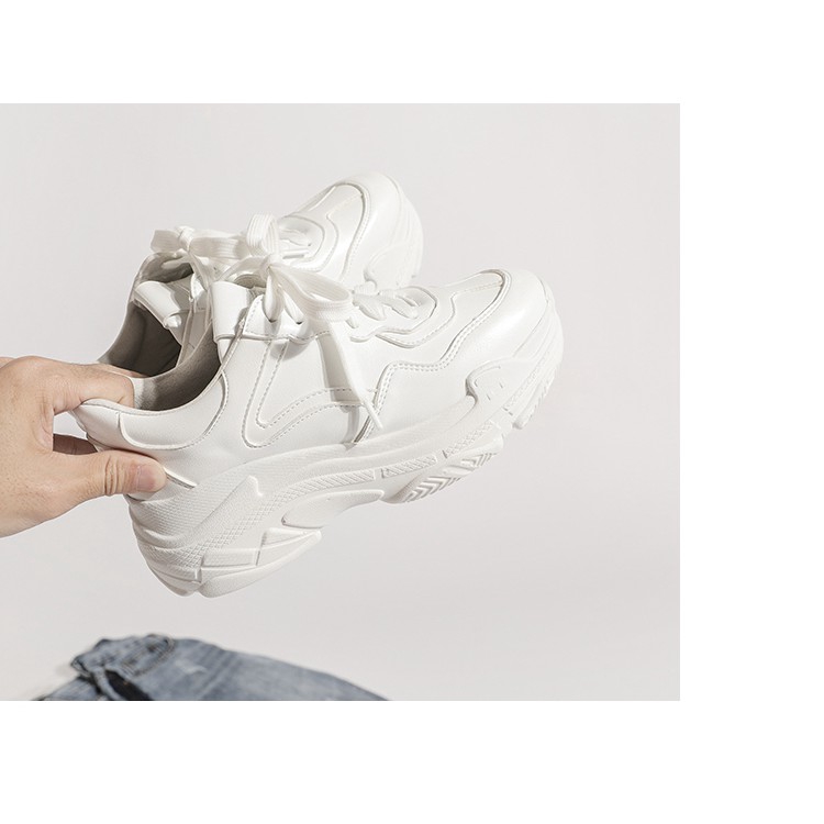 choo-sneakers-รองเท้าผ้าใบขาวล้วน-สไตล์เกาหลี-1size