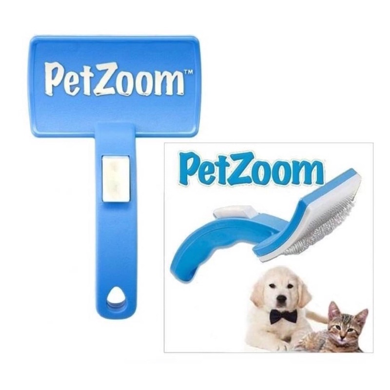 หวีขนสุนัขและแมว-แปรงเก็บขนสุนัข-หวีแมว-หวีสุนัข-พร้อมเก็บขน-pet-zoom