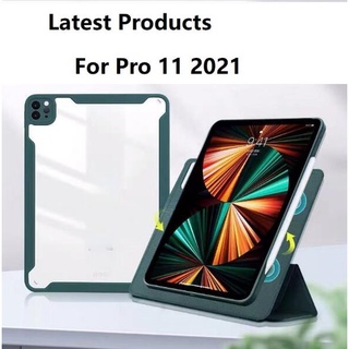 เคสแม่เหล็ก สําหรับ Ipad Pro 11 Case 2021 Air4 Pro 11 2020/2018 360