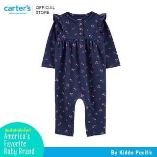 Carters Jumpsuit 1Pc Navy Floral L9 คาร์เตอร์เสื้อผ้าชุดจั๊มสูทมีลาย