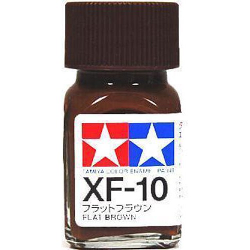 TAMIYA ENAMEL FLAT COLOR XF 1-10 ตัดเส้น panel line gundam gunpla ซาคุ ...