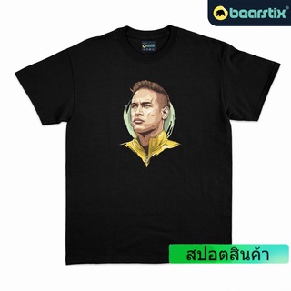 Bearstix - Neymar Jr Tshirt - Brazil Shirt - เสื้อยืด PSG - Qatar Shirt 2022