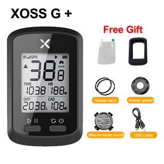 XOSS G+ GPS คอมพิวเตอร์ปั่นจักรยาน ANT+ Bluetooth Wireless Bike Speedometer Waterproof Odometer