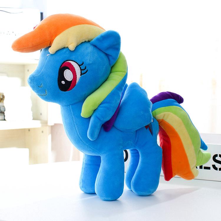 ภาพขนาดย่อของภาพหน้าปกสินค้าตุ๊กตา My Little Pony ขนาด 22-40 ซม. ของเล่นสำหรับเด็ก จากร้าน babyface.th บน Shopee ภาพที่ 8