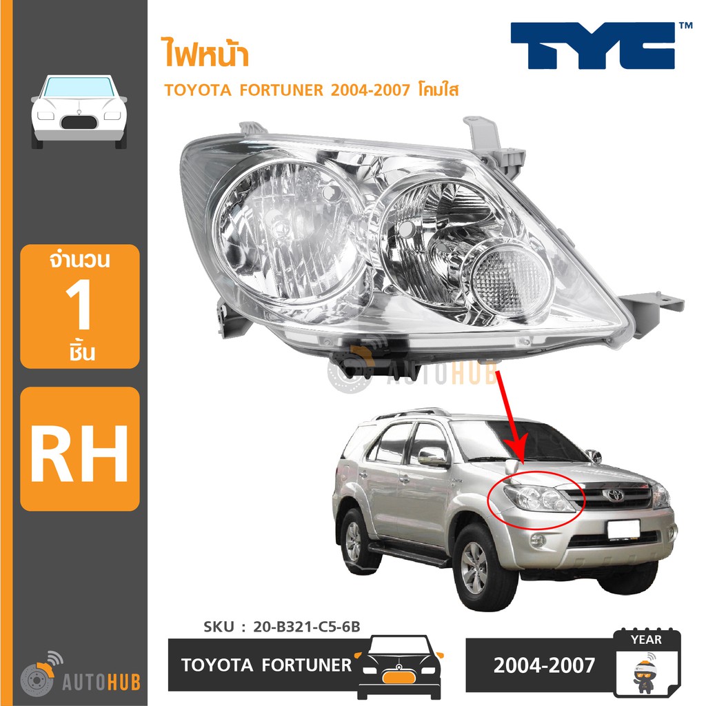 tyc-ไฟหน้า-fortuner-ปี-2004-2007-โคมใส