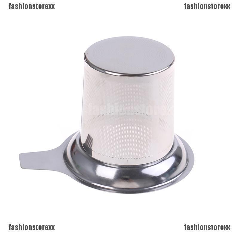 FASHIONSTOREXX Mesh tea infuser reusable tea strainer teapot stainless steel loose tea filter
