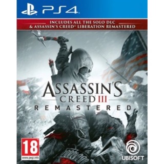 แผ่นเกมส์ PS4 : Assassin’s Creed 3 Remastered