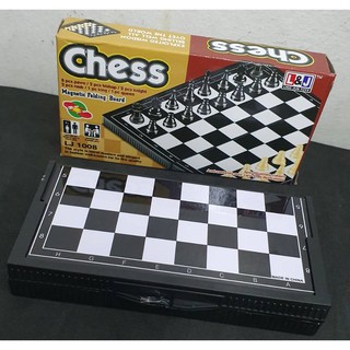 MAGNETIC Chess กระดานหมากรุก แม่เหล็ก แบบพกพา LJ 1008 ขนาด 11x11 cm