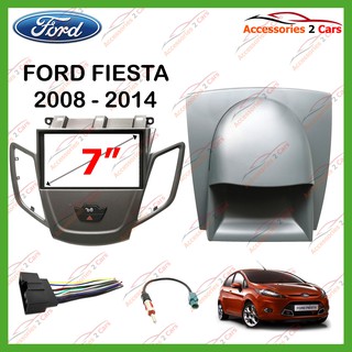 หน้ากากเครื่องเล่น FORD FIESTA 2DIN ปี2008 รหัส NV-FR-023