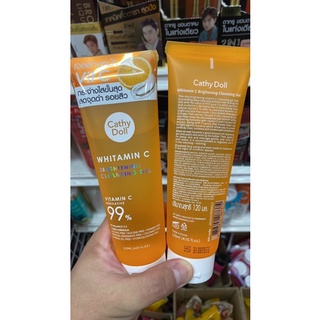 Cathy Doll Whitamin C Brightening Cleansing Gel 120ml