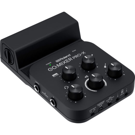 roland-go-mixer-pro-x-ออดิโอ-มิกเซอร์-9-แชแนล-ขนาดกระทัดรัด