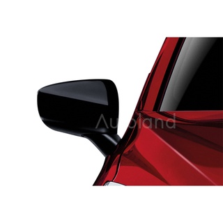 (ของแท้) ชุดครอบกระจกข้างสีดำ (ซ้าย-ขวา) ใช้กับ Mazda2 SKYACTIV