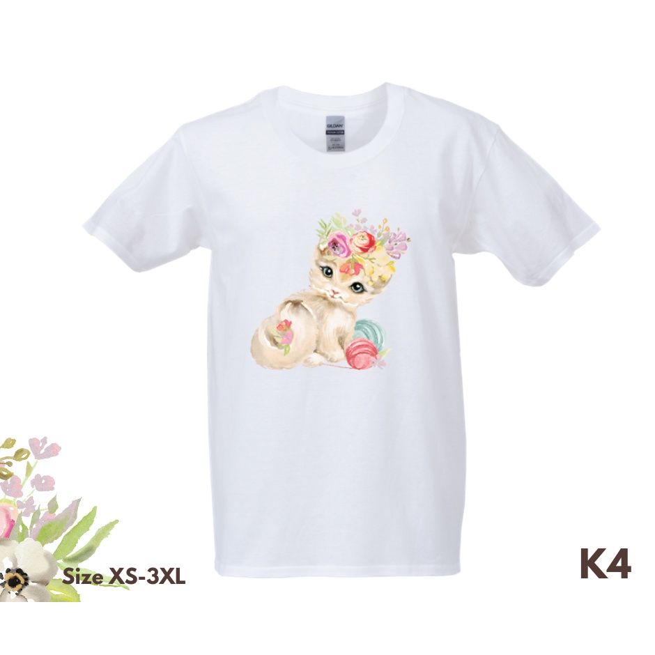 เสื้อยืดลายแมวน้อยน่ารัก-ไซส์-xs-3xl-คอลเลคชั่นแมวน้อย-เสื้อยืดคนรักน้องแมว-เสื้อยืดcotton-100-เกรดพรีเมี่ยม-เสื้อยืดอิ