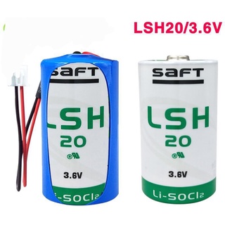 Battery SAFT LSH20   PLC การควบคุมอุตสาหกรรม แบตเตอรี่ลิเธียม 3.6V