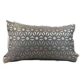 หมอน หมอนอิง VIBRANT 12X20 เทา HOME LIVING STYLE CUSHION HOME LIVING STYLE VIBRANT 12X20 GRAY