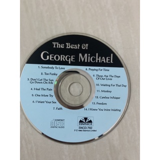 CD The Best of George Michael เพลงสากล