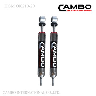 CAMBOโช๊คอัพโมโนทูบน้ำมันกึ่งแก้สคู่หลังTOYOTA,อินโนว่าตัวเก่าแกน20มม.HGMOK210-20