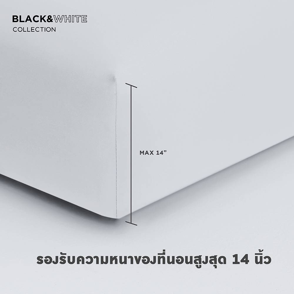 lotus-รุ่น-black-amp-white-ชุดผ้าปูที่นอน-ผ้านวมเย็บติด