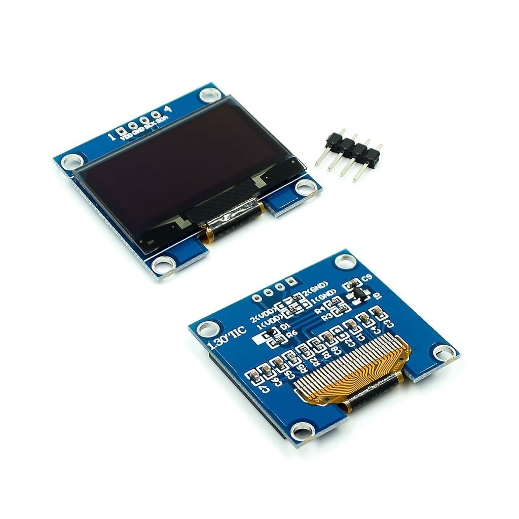 ภาพสินค้า0.91 0.96 1.3 1.54 2.42 inch IIC Serial White blue OLED Display Module 128X64 I2C 12864 LCD for Arduino จากร้าน relandor.th บน Shopee ภาพที่ 5