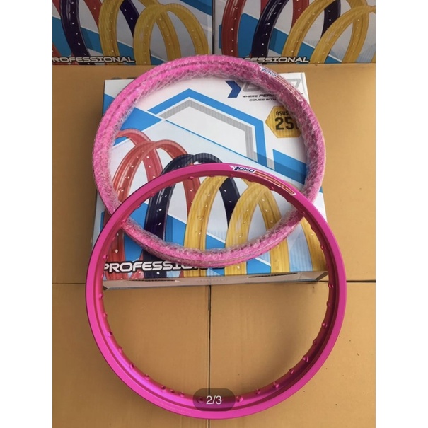 โยโก-yoko-ขอบล้อสีชมพู-พิงค์แพนเตอร์-pink-panther-1-40x17-ของแท้-100-1-คุ่-rim-ขอบ17-ล้อสี-ขอบล้อ-ล้อโล